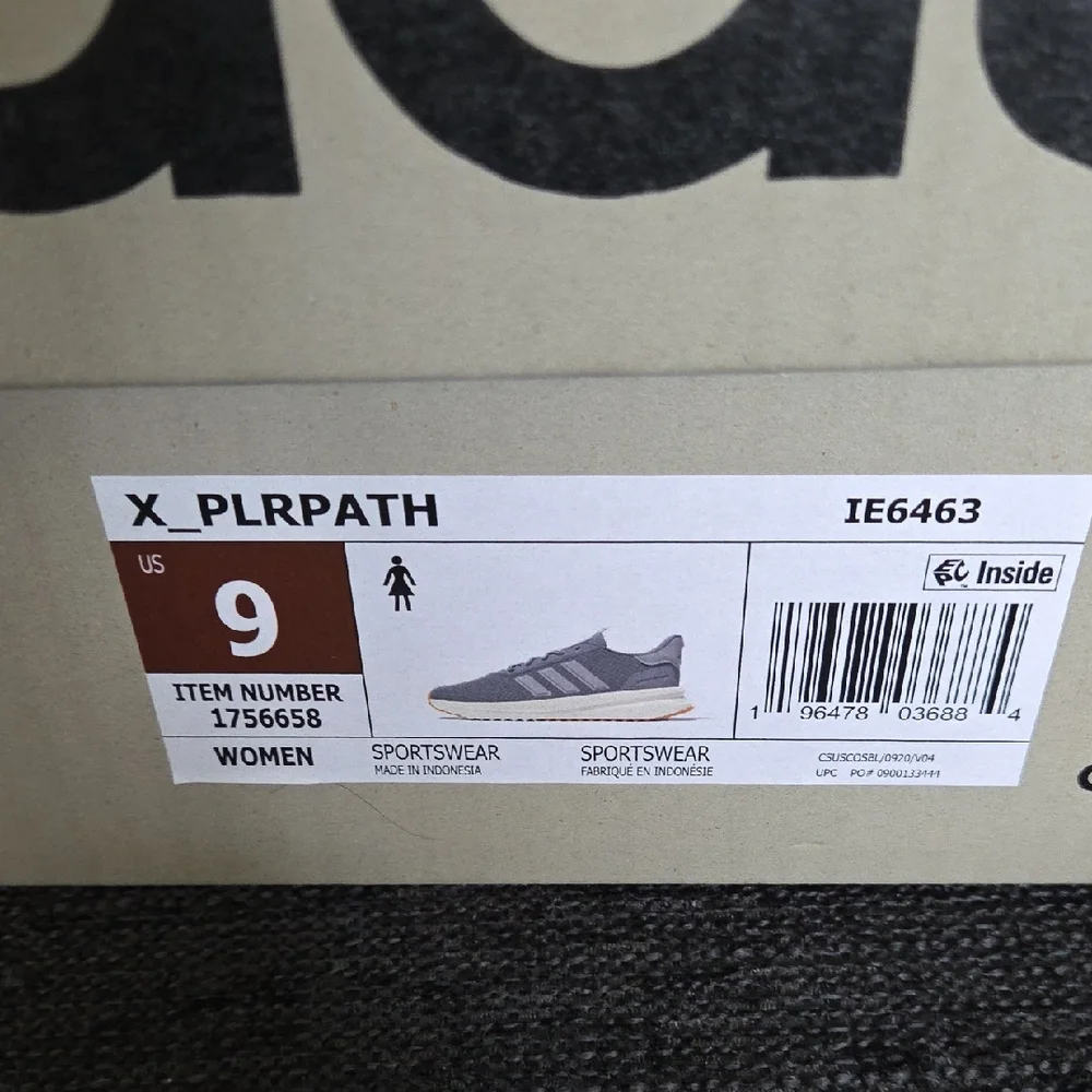 Adidas X_PLRPATH Sneakers in Lavender and White Shoes Worn Once To Small. - Picture 7 of 9